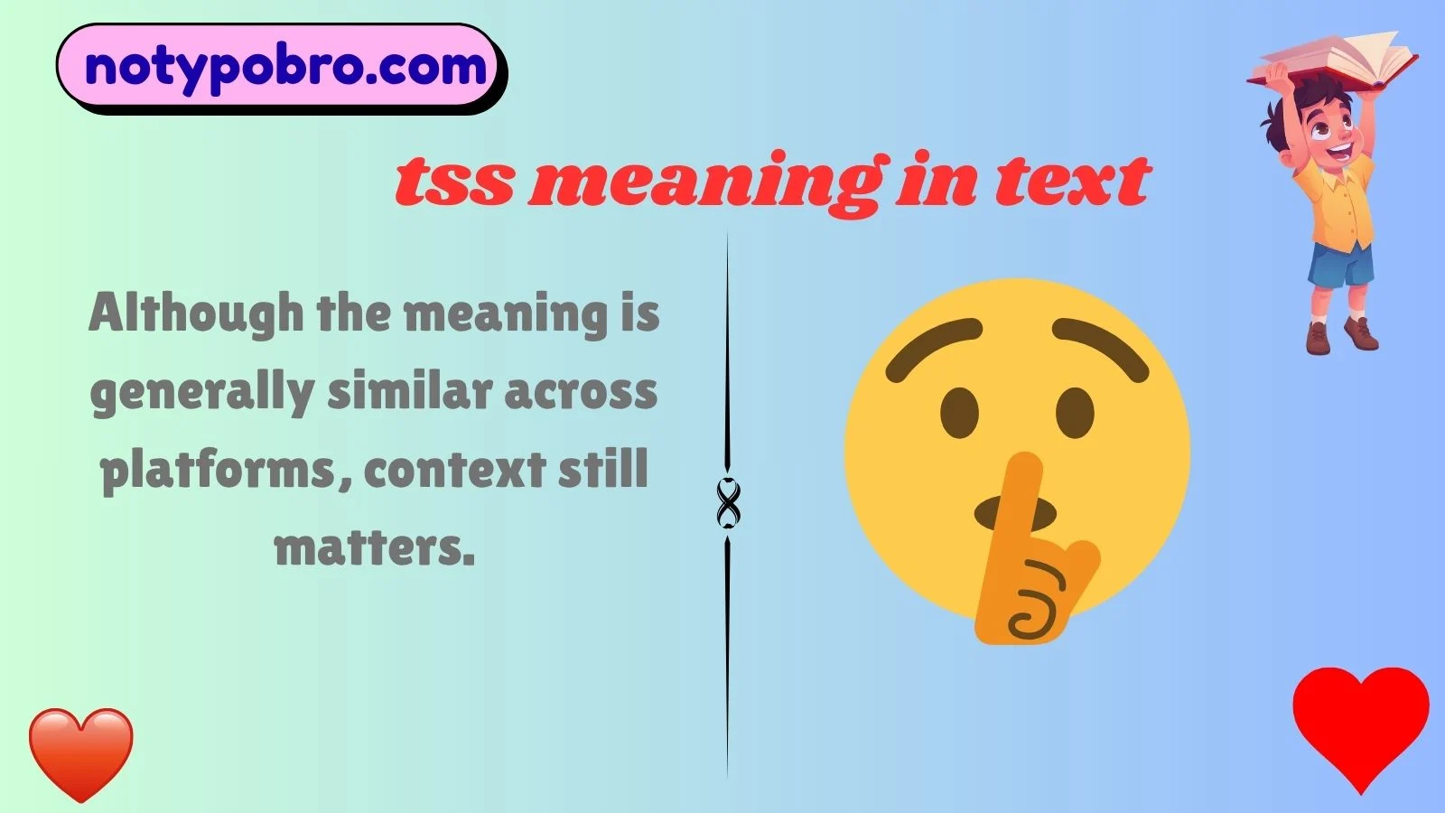 tss meaning in text