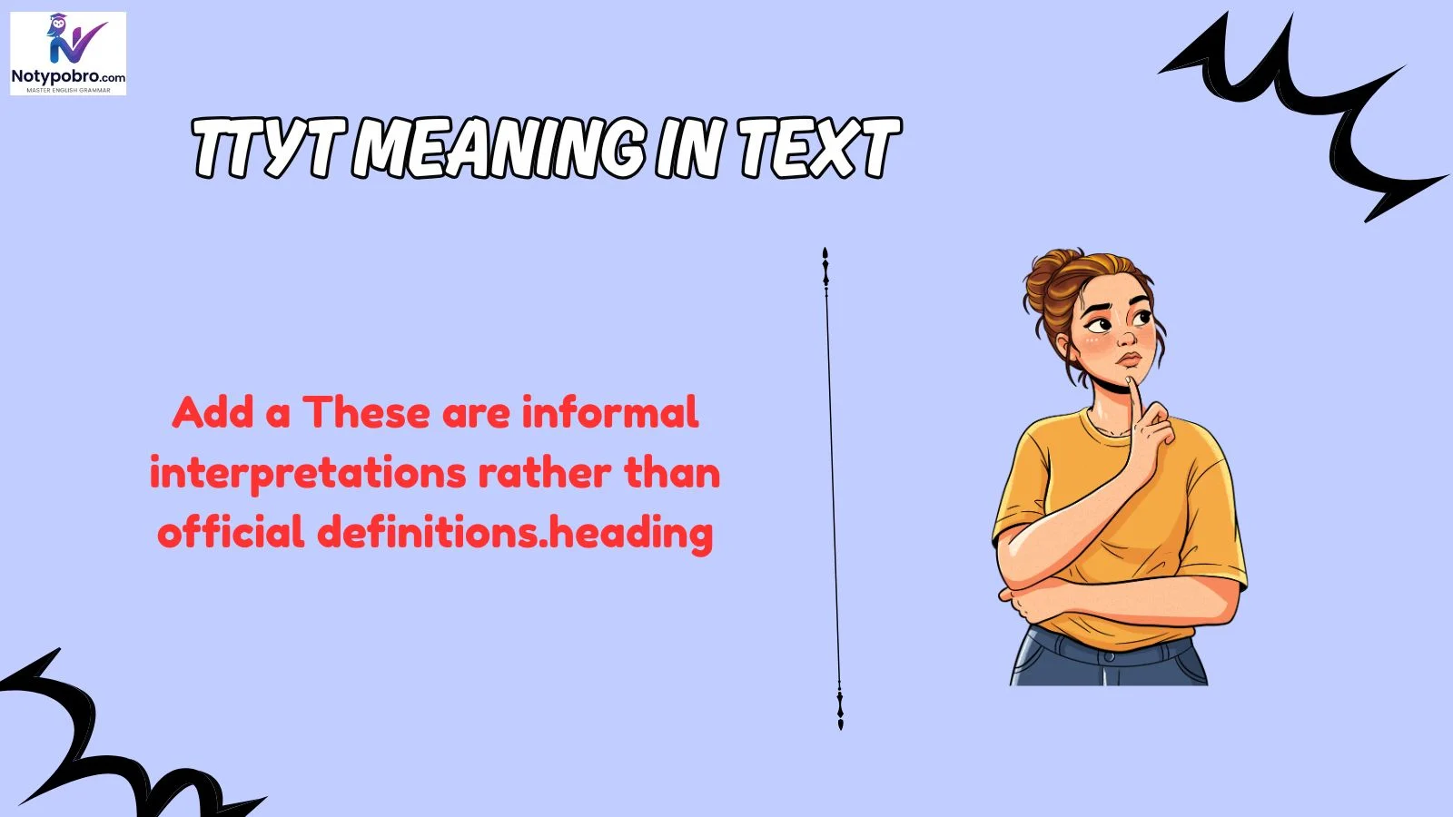 ttyt meaning in text