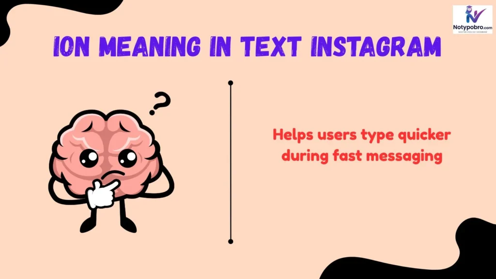 What Does Ion Mean Snapchat