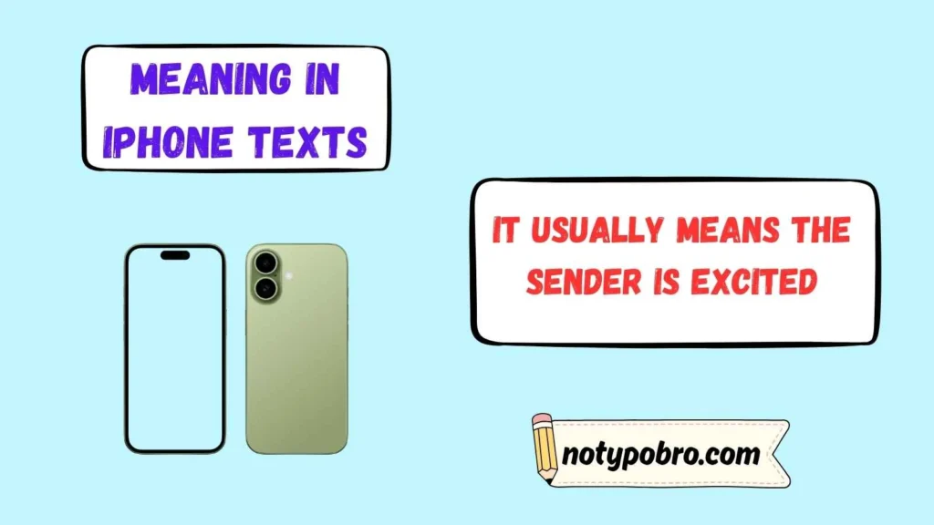 What Does !! Mean in Text Reply