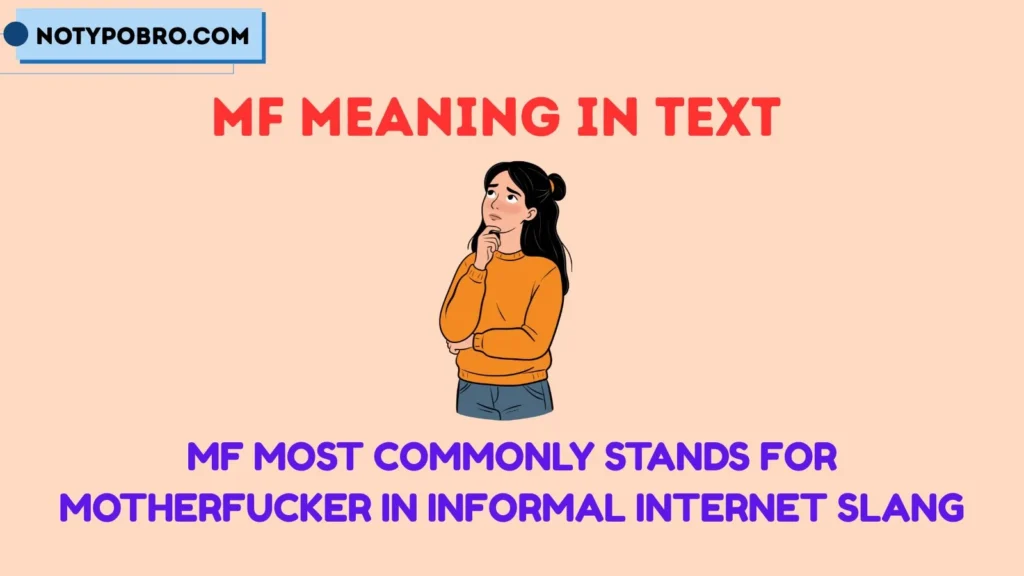 What Does MF Stand For?
