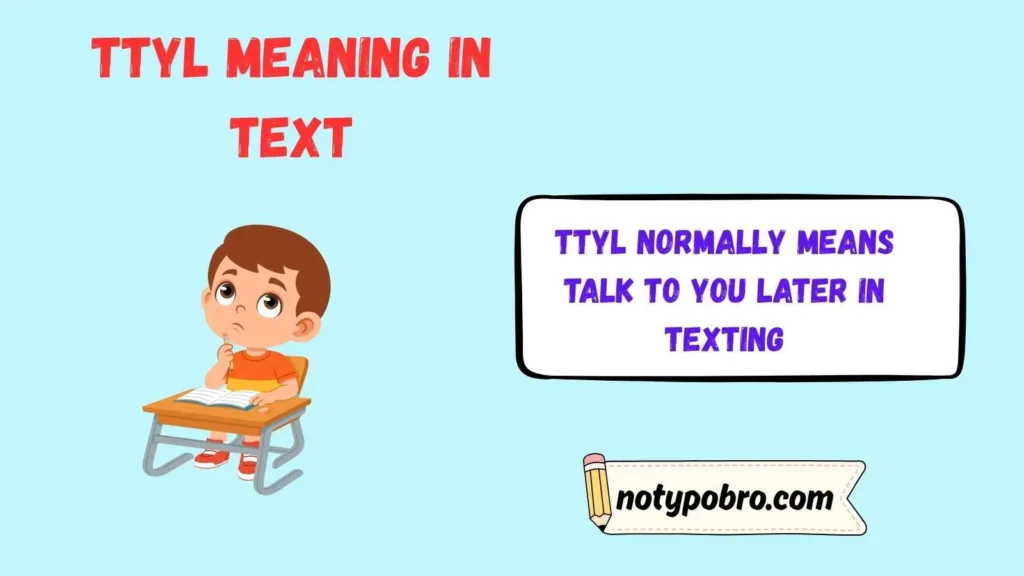 What Does TTYL Mean Dirty