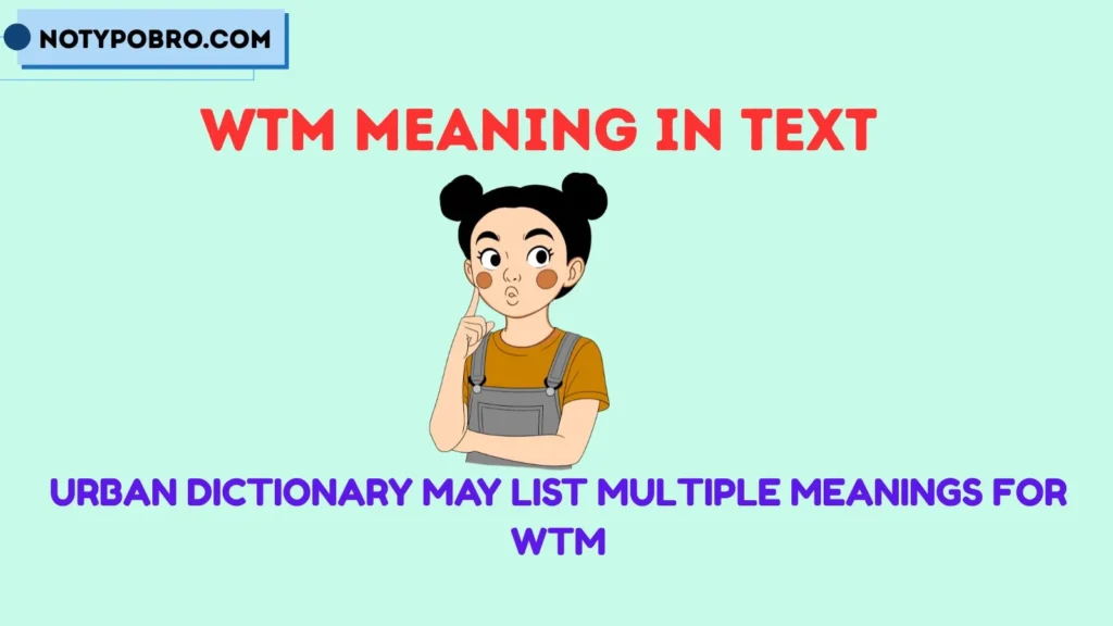WTM Meaning Urban Dictionary