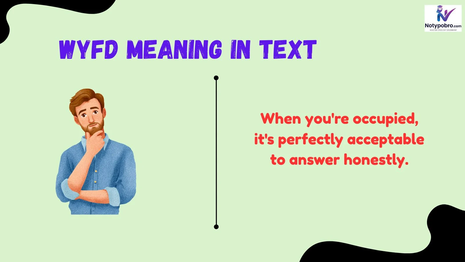 wyfd meaning in text