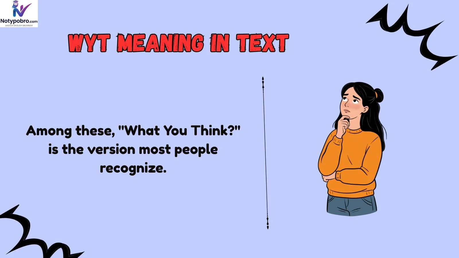 wyt meaning in text