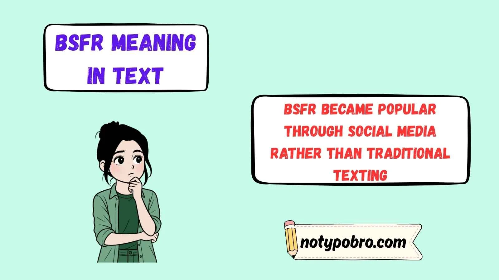 bsfr meaning in text