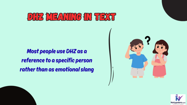 dhz meaning in text