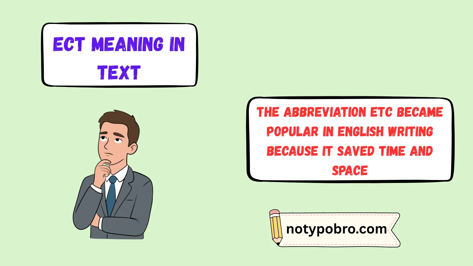 ect meaning in text