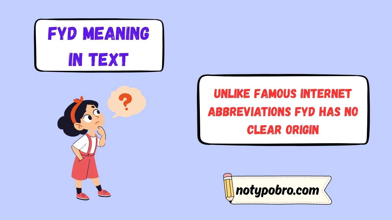 fyd meaning in text