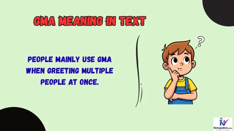 gma meaning in text