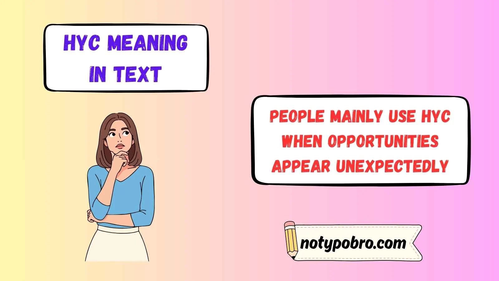 hyc meaning in text