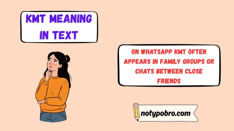 kmt meaning in text