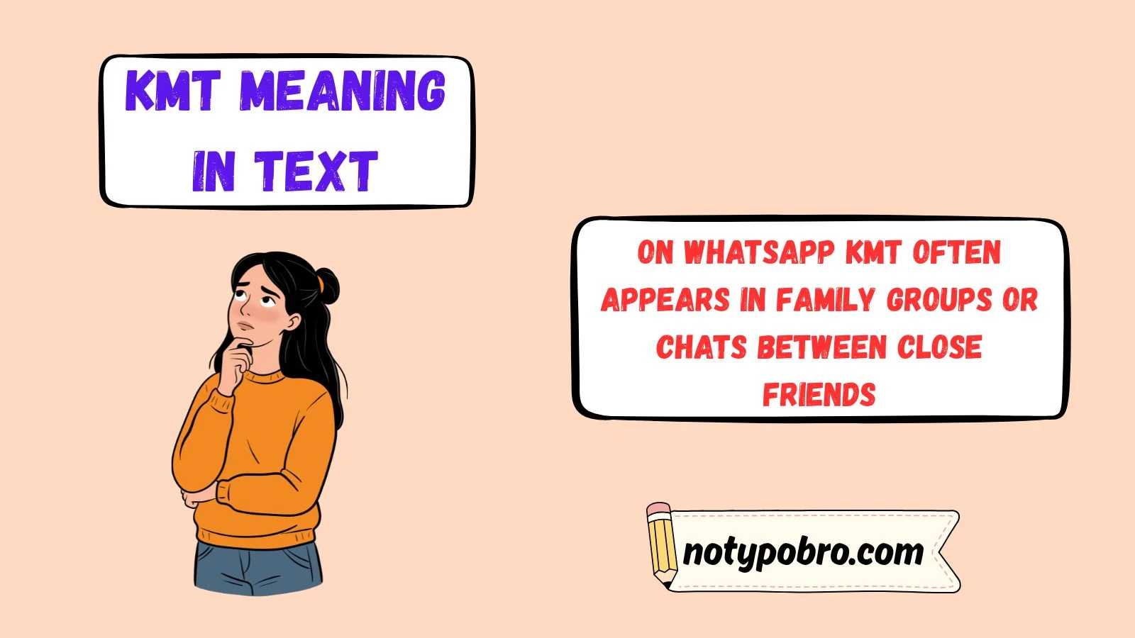 kmt meaning in text