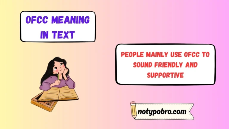 ofcc meaning in text