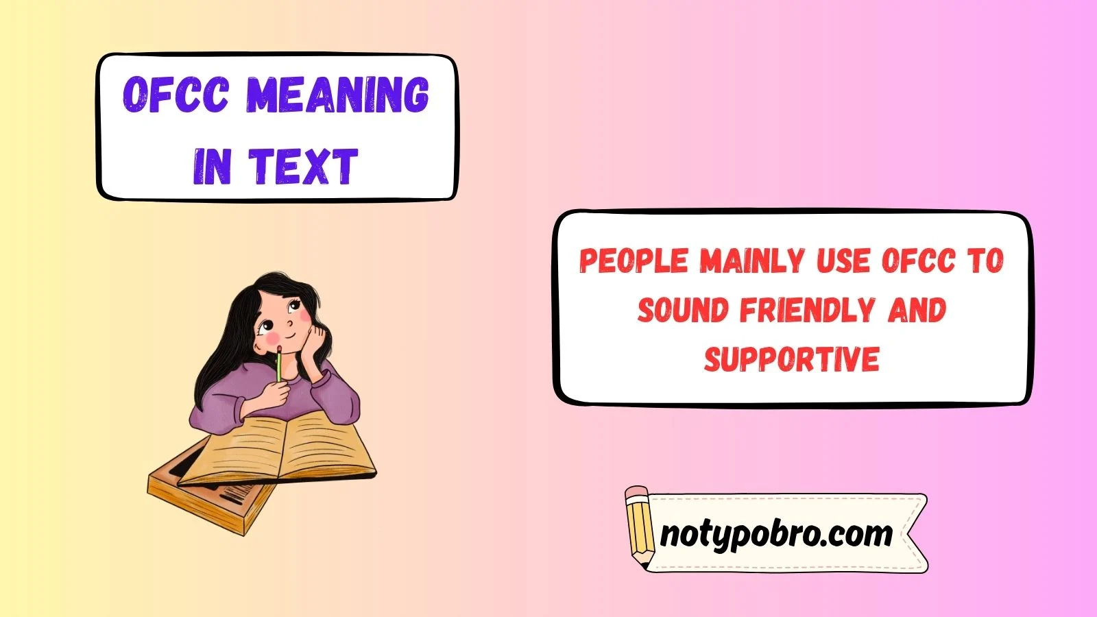 ofcc meaning in text