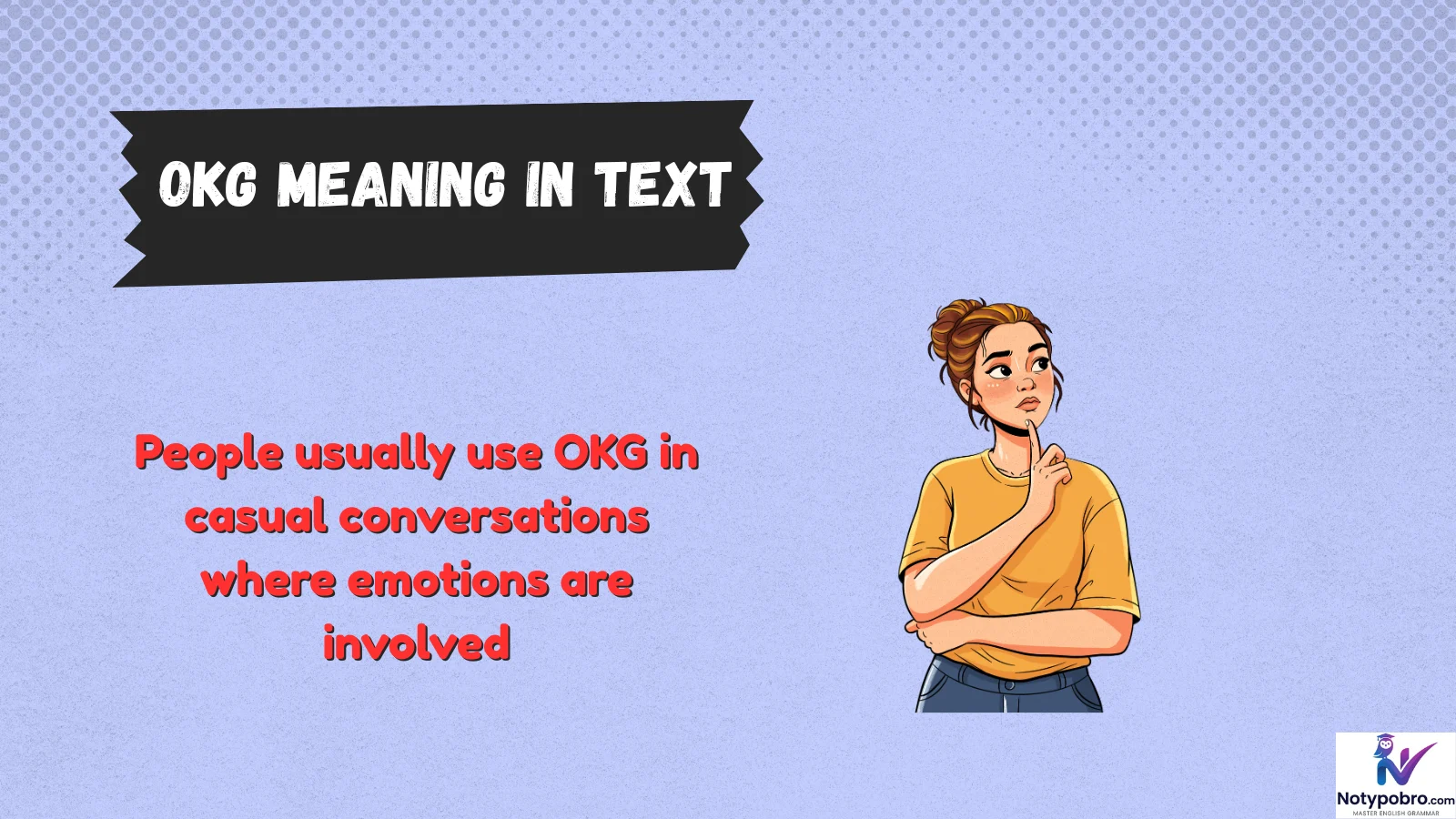 okg meaning in text