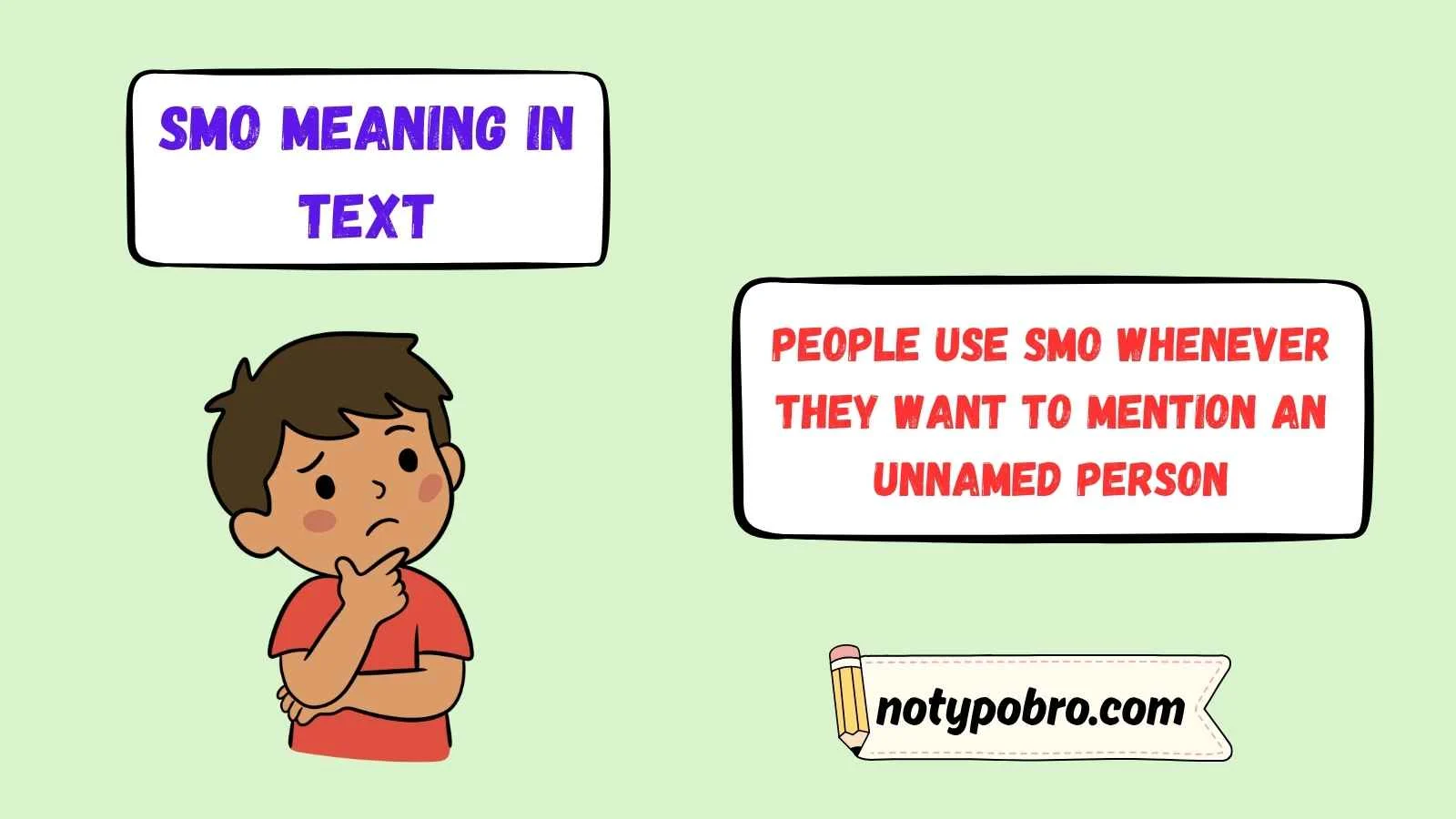 smo meaning in text