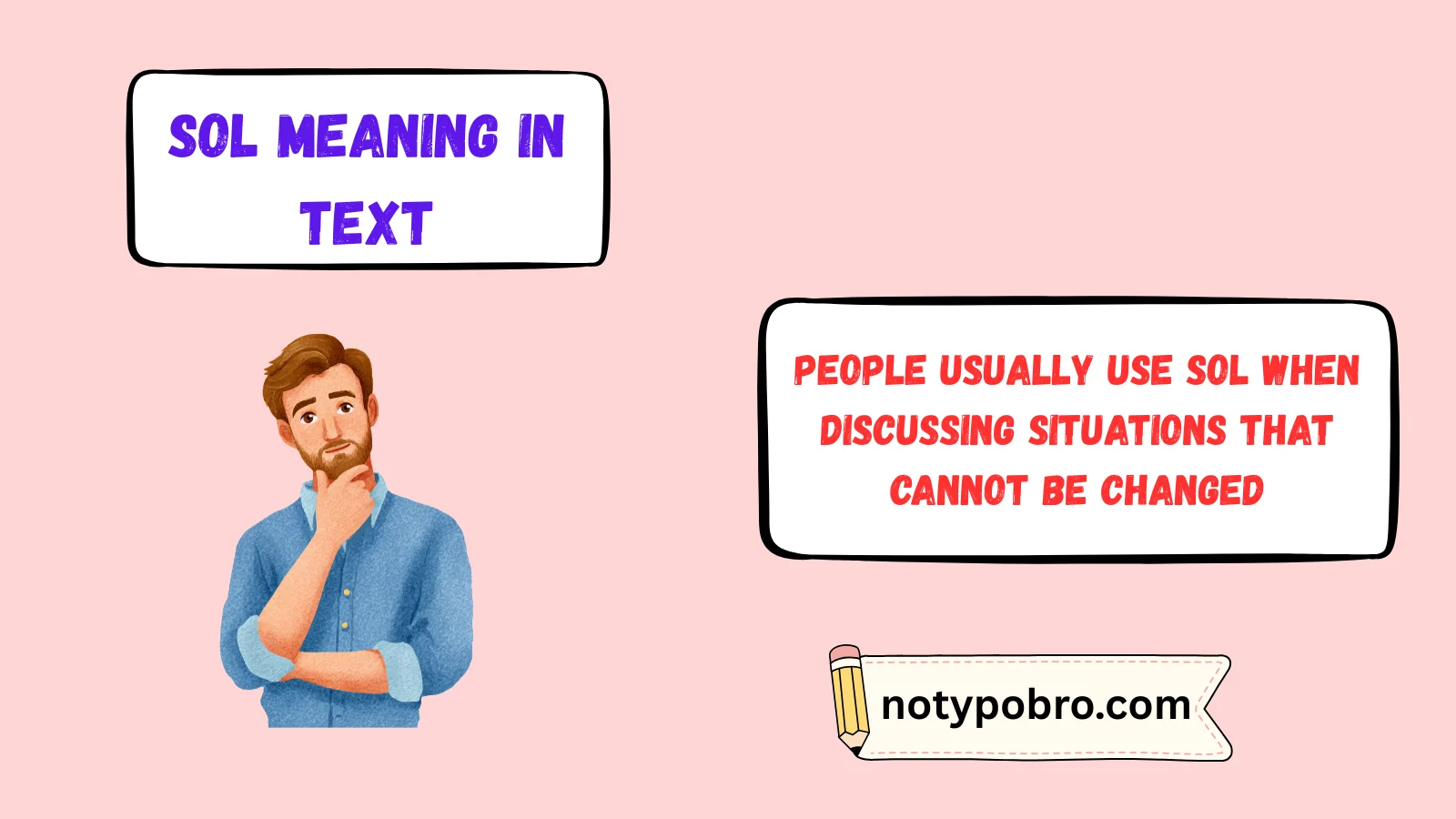 sol meaning in text