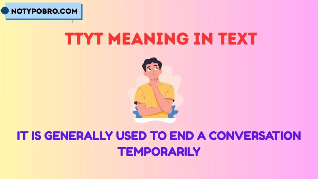 TTYTM Meaning in Text