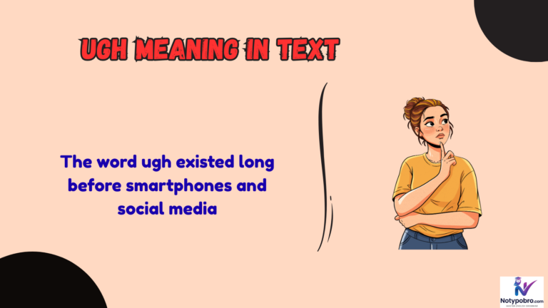 ugh meaning in text