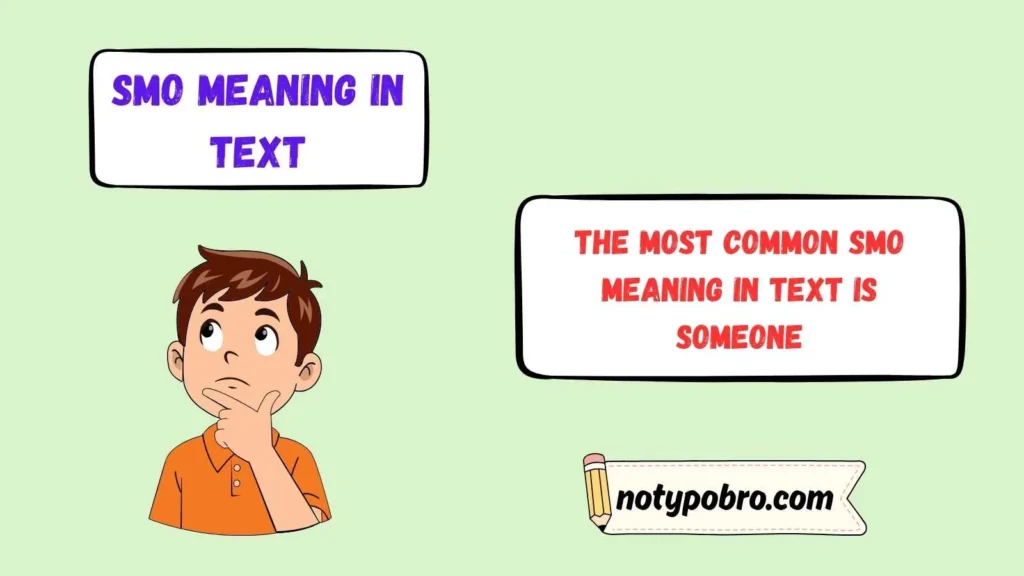 What Does SMO Mean in Text & Chat?