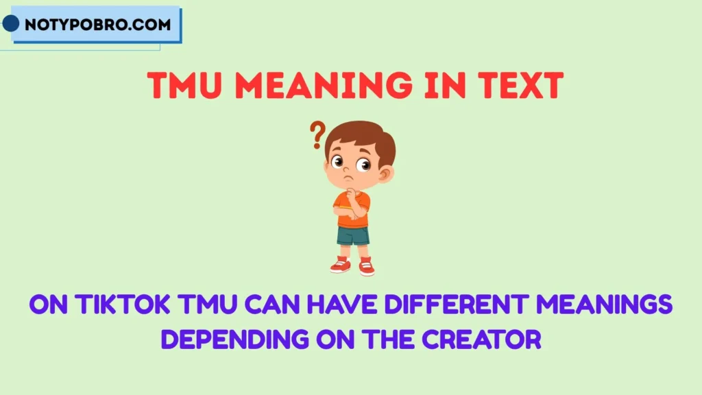 What Does TMU Mean on TikTok