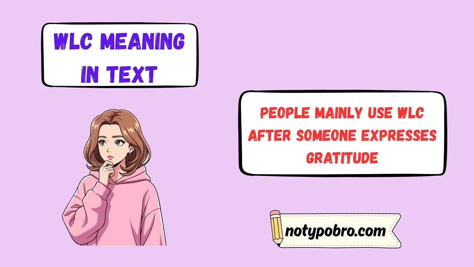 wlc meaning in text