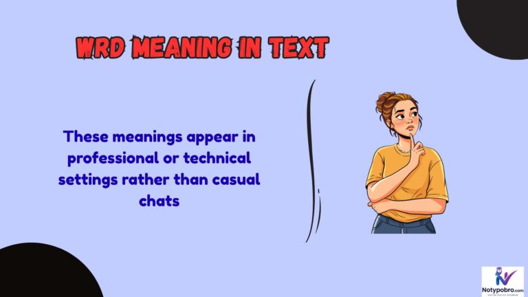 wrd meaning in text