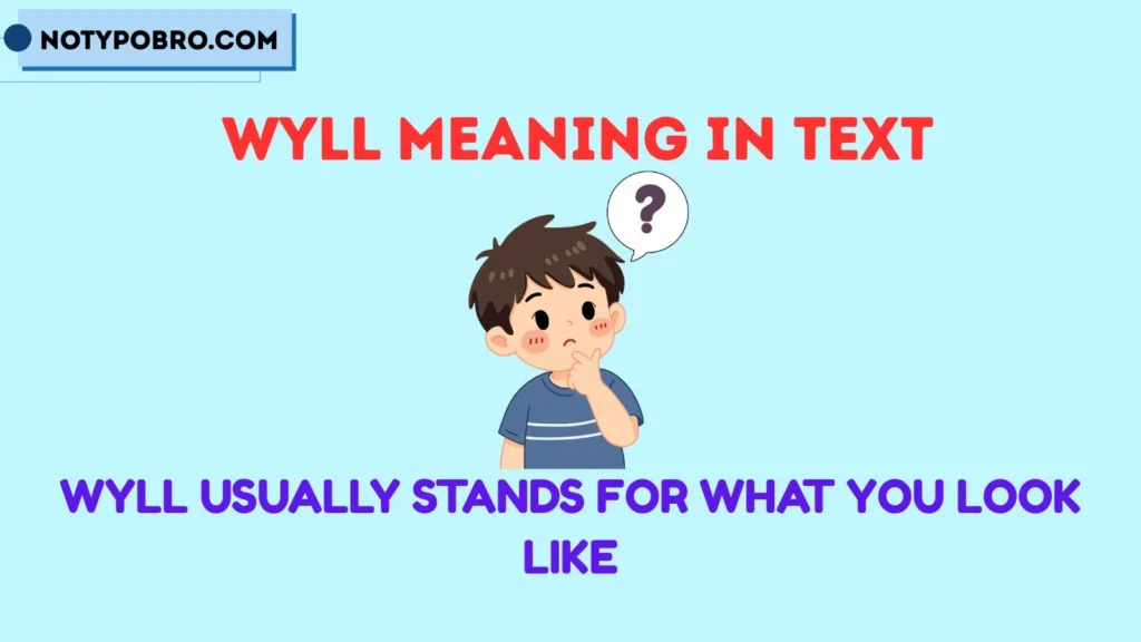 Wyll Meaning in Text From a Guy