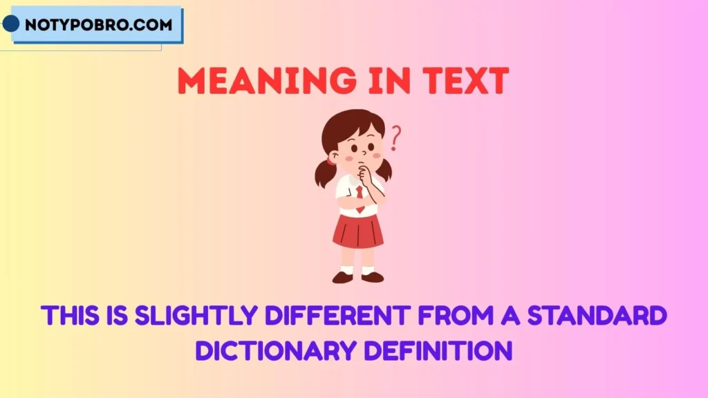 Full Form, Stands For & Short Meaning of “Meaning in Text”