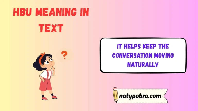 hbu meaning in text