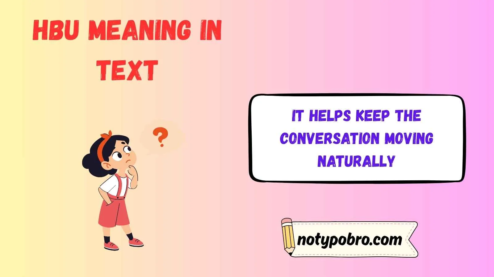 hbu meaning in text
