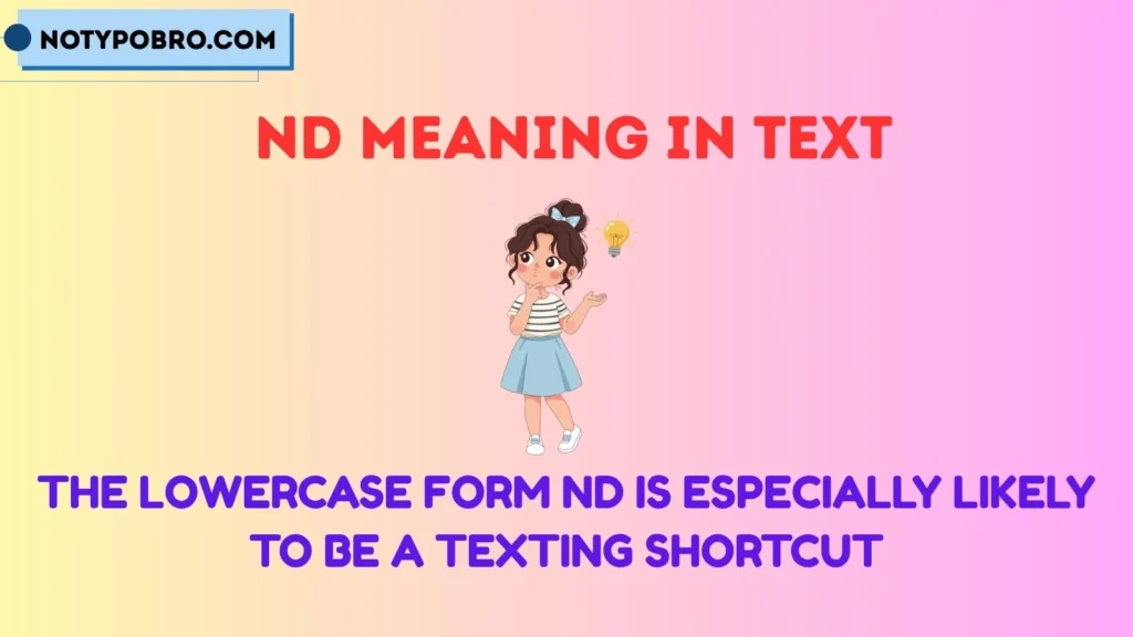 ND Full Form, Stands For & Short Meaning