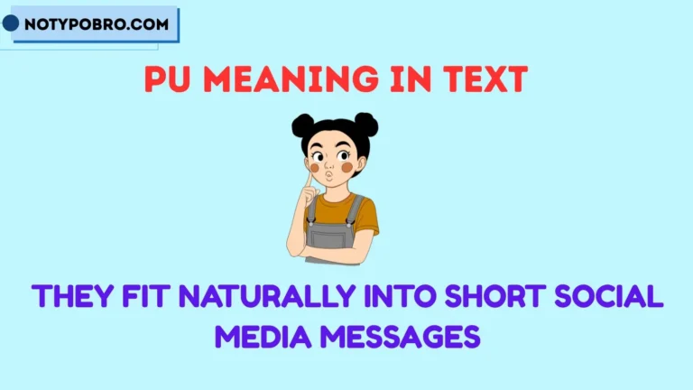 pu meaning in text