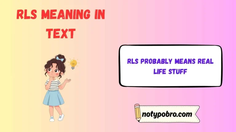 rls meaning in text
