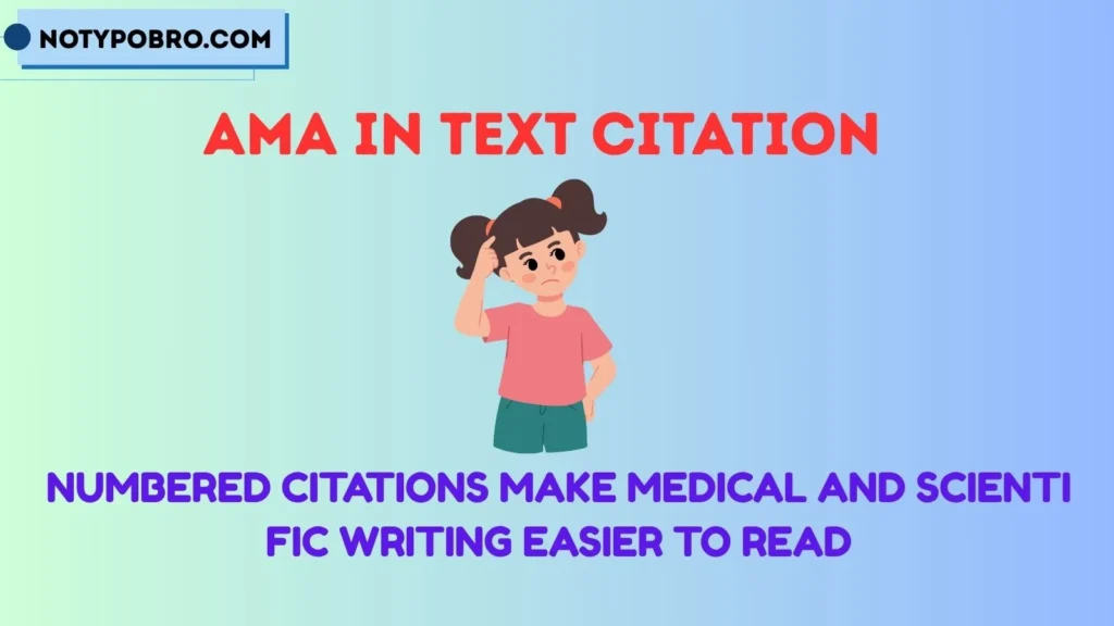 What Does AMA In-Text Citation Mean?