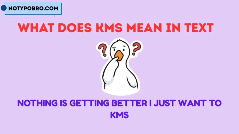 what does kms mean in text
